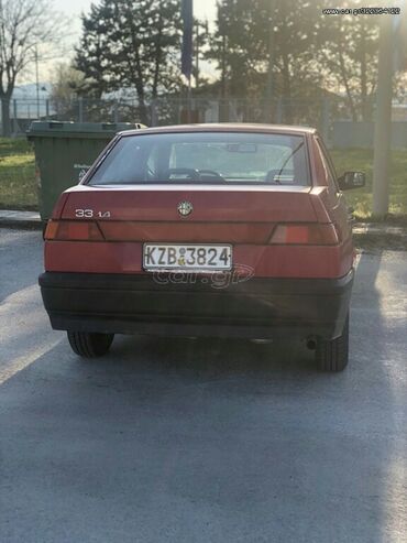 Alfa Romeo: Alfa Romeo 33: 1.4 l. | 1992 έ. | 138473 km. Sedan