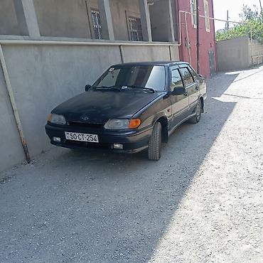 VAZ (LADA): Lada Samara (VAZ-2115) sedan - Kuzov: 4 qapılı sedan, qara rəng - — 2