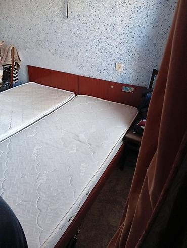 спалный сатылат: Две односпальные кровати+ матрасы по 5000 сом. - Классическая кровать — 1
