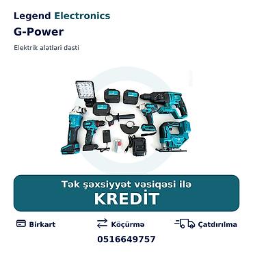 drel: Elan başlığı: Elektrik alət dəsti G-Power, Professional, Drel — 1