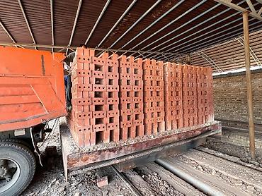 Строительный кирпич: Пустотелый, дырчатый, Жженый кирпич, Полублок, 250×120×88 — 5