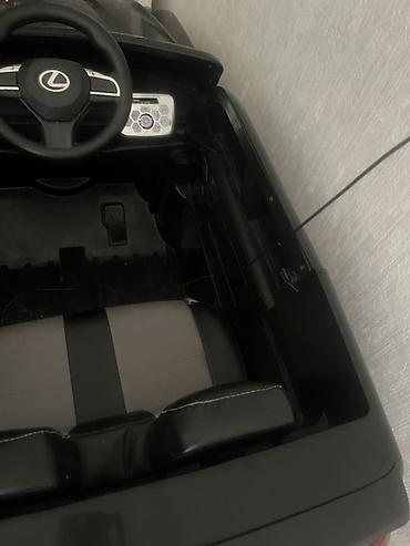 uwaq masini: Uşaq elektrik maşını – Lexus LX-570 (qara) - Realistik dizayn — 4