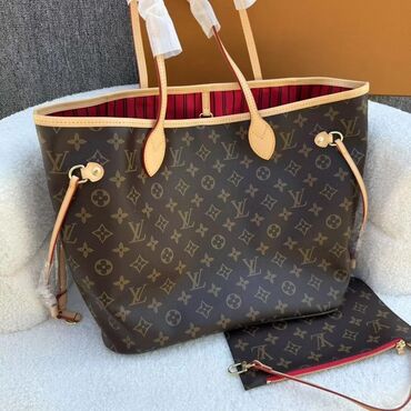 Другие сумки: Элегантная сумка-тоут Louis Vuitton Neverfull MM с классическим