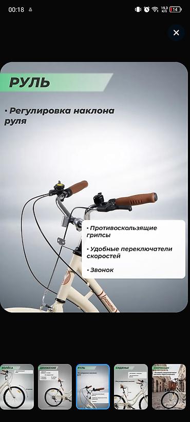 single speed: Городской велосипед с корзиной - Размер колес: 26" - Рама: 18" — 6