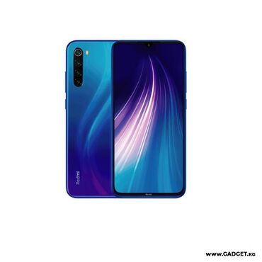 бу телефоны в бишкеке: Xiaomi, Redmi Note 8, Б/у, 64 ГБ, цвет - Синий, 2 SIM