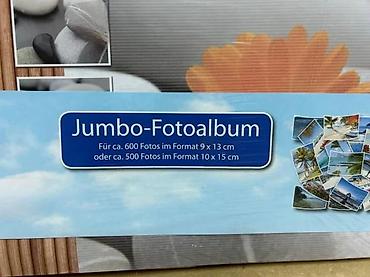 Slike i ramovi: Jumbo foto-album - Kapacitet: približno 600 fotografija formata 9 x — 5