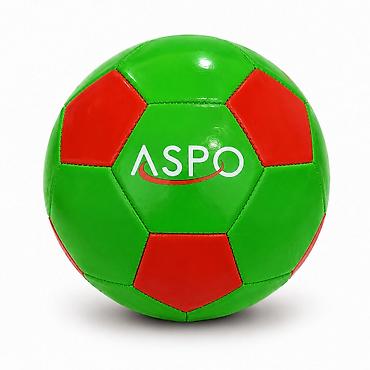 ucuz top: №: 8668 Məhsulun adı: Futbol üçün top Aspo, yaşıl/qırmızı, ölçü 5 — 1