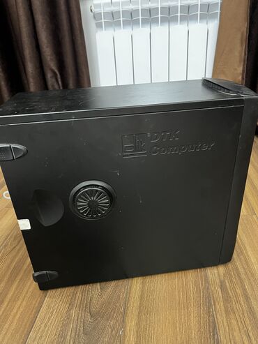 бу чехол: Корпус ПК, Б/у, Micro-ATX, цвет - Черный