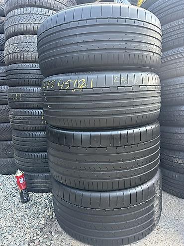 Шины 315 / 40 / R 21, Лето, Б/у, Комплект, Легковые, Германия, Continental