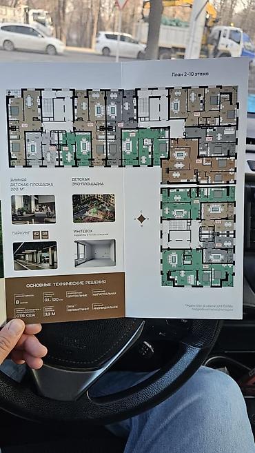 Продажа квартир: 1 комната, 55 м², Элитка, 13 этаж, Готовая ПСО (под самоотделку) — 6