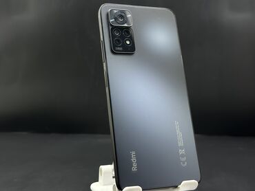 буфер мини: Redmi, Redmi Note 11 Pro, Колдонулган, 128 ГБ, түсү - Боз, 2 SIM