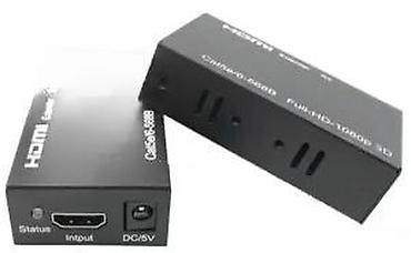 Druga oprema za računare i laptopove: HDMI Extender preko mrežnog kabla (TX/RX set) Opis: - Set predajnik — 19