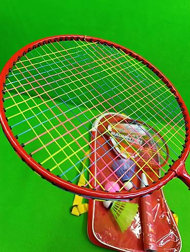 agu baby: Бадминтон игра детская🏸 Комплектация товара: 2 ракетки, 2 воланчика — 3