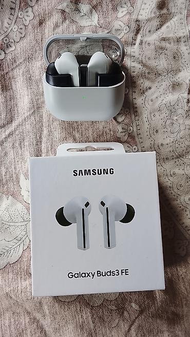 Audio: Yeni Simsiz (Bluetooth) Qulaqcıqlar, Samsung, rəng - Bej — 1