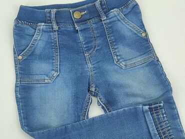 kurtki wiosenne chłopięce: Jeans, F&F, 4-5 years, 104/110, condition - Very good