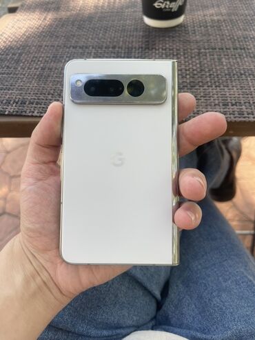 google pixel 9 бишкек: Google Pixel Fold, Колдонулган, 256 ГБ, түсү - Ак, 1 SIM, eSIM