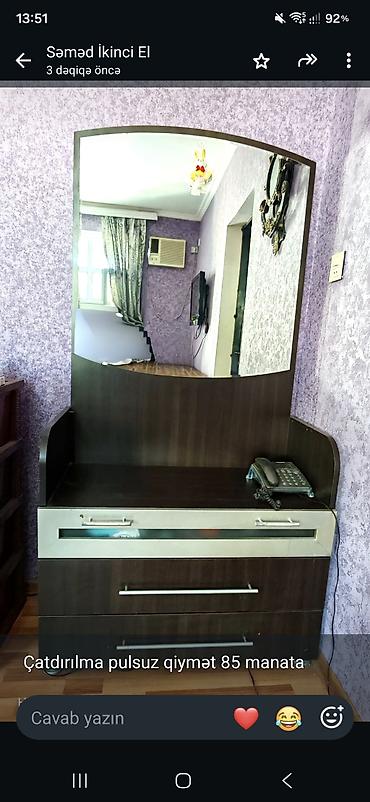 Digər mebel: Çatdırılma pulsuz qiymət 85 manata — 1