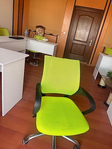 Ofis mebeli: İşlənmiş, Təkərli, Qolları tənzimlənmir, Parça — 3
