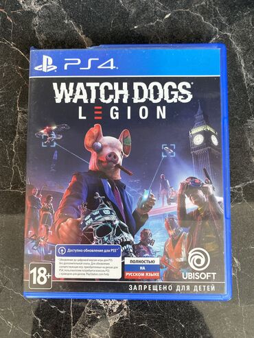 скупка playstation 3: Watch Dogs: Legion (PS4) 🎮 Отличное состояние диска. Будущее Лондона в