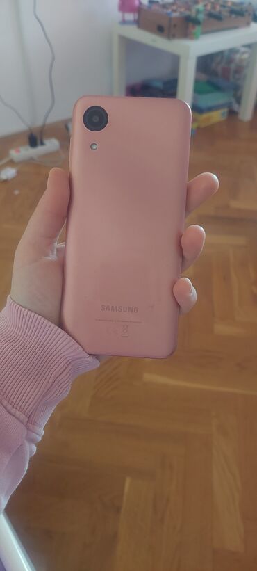 roze boje: Samsung A02, 32 GB, color - Pink, Fingerprint