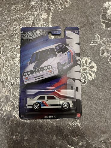 robot oyuncaqlar: Hot Wheels 1992 BMW M3 (Silver Series) Orijinal Hot Wheels kolleksiya