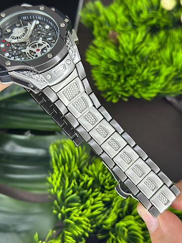 Aksesuarlar: Yeni, Qol saatı, Hublot, rəng - Gümüşü — 6