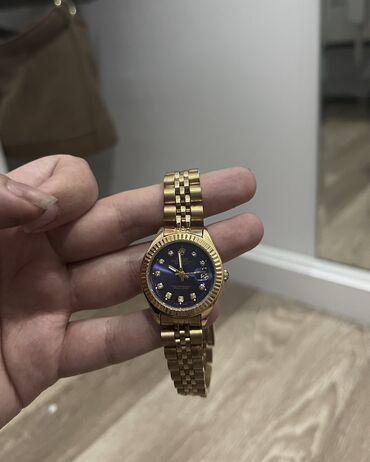 Smart saatlar: Yeni, Qol saatı, Rolex, rəng - Qızılı