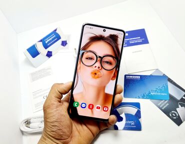 телефоны samsung: Samsung Galaxy S20, Колдонулган, 256 ГБ, түсү - Кара, eSIM, 2 SIM