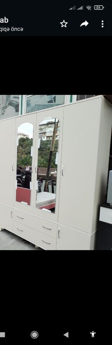 Sifarişlə dolablar: Düz dolab, Qonaq otağı üçün, Dəhliz üçün, Yataq otağı üçün, Paltar üçün, Açılan, Quraşdırıla bilən, 3 qapılı — 28