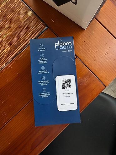 ploom aura: Ploom Aura – Tünd Göy (Navy Blue) rəngdə qızdırılan tütün cihazı :Real — 2