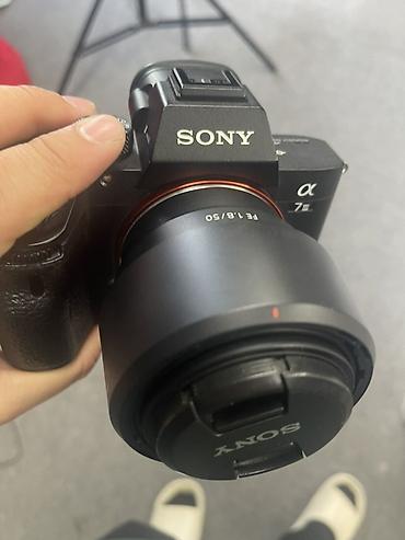 кнопка ютуб: Sony Alpha a7 III с объективом Sony FE 50mm F1.8. в идеальном — 3