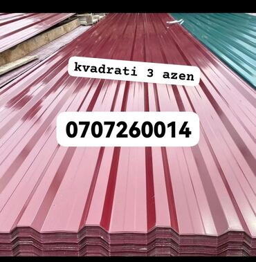 Taxta-şalban: Profnastil, Dam üçün, Pulsuz çatdırılma