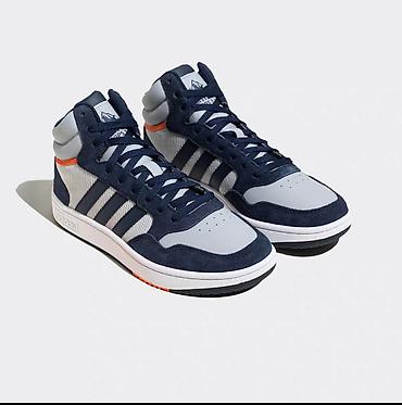 Мужские кроссовки, 44, Adidas, Новый, цвет - Серый