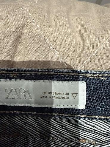 оверсайз рубашка: Мужские джинсы ZARA - Размер: EUR 38 / USA 30 / MEX 30 (см. ярлык на — 2