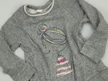 biała bluzka z długim rękawem: Sweatshirt, 2-3 years, 92-98 cm, condition - Good