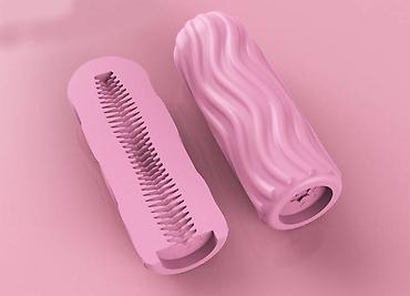 Товары для взрослых: Двусторонний мужской мастурбатор, 3 вида рельефа "YOUCUPS" Изготовлен — 5