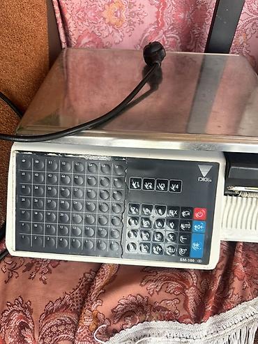 Баркод-весы: Məhsul: Rəqəmsal ticarət tərəzisi – DIGI SM-100 (printerli, qollu — 3