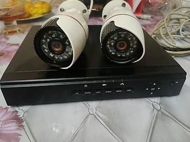 2 kameradan ibarət video-müşahidə sistemi Komplekt: - 2 ədəd kabel