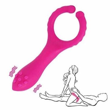 интимный игрушка: Эрекционое кольцо с вибрацией, продление полового акта