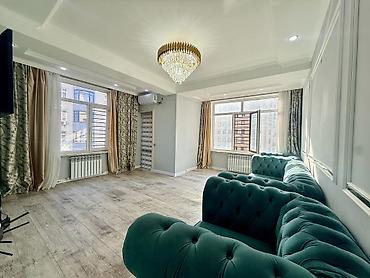 площадь ала тоо: 3 комнаты, 95 м², Элитка, 6 этаж, Евроремонт — 5