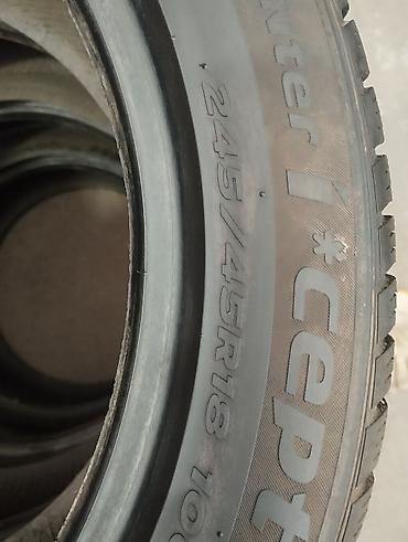 шины hankook: Шины 245 / 45 / R 18, Зима, Б/у, Комплект, Легковые, Корея, Hankook — 3