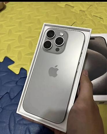 IPhone 15 Pro Max, Б/у, 512 ГБ, Natural Titanium, 82 %