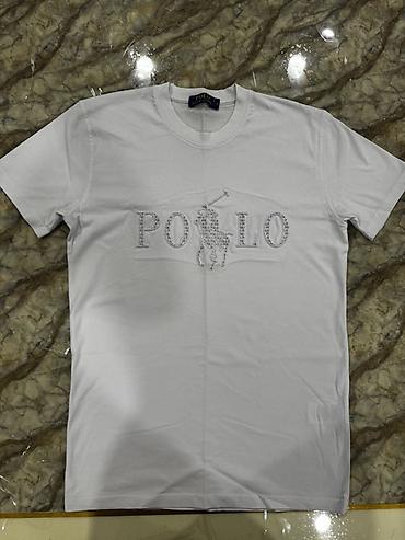 pull and bear: Futbolka, Ralph Lauren, S, rəng - Ağ — 1