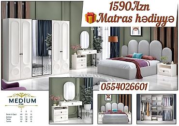 Yataq otağı dəstləri: İkinəfərlik çarpayı, Yeni -da lalafo.az — 35 Yataq otağı dəstləri: İkinəfərlik çarpayı, Yeni — 35