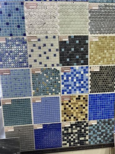 Кафель мозаика: Назначение: Для бассейна, Глянцевое покрытие, 20x20 см — 1