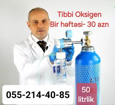 Tibbi avadanlıq: Tibbi Oksigen Balonu – icarə və satış Xəstələrin ev şəraitində — 5
