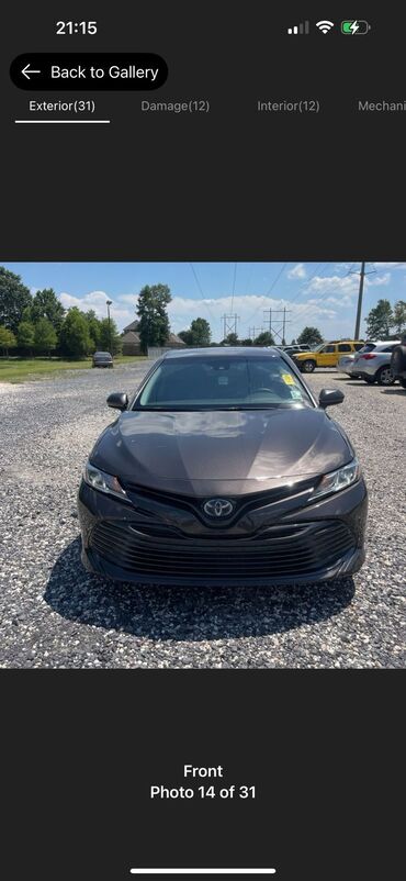 Toyota: Toyota Camry: 2019 г., 2.5 л, Типтроник, Гибрид, Седан