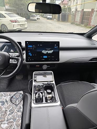 byd chin 2024: Хайкан 2023-жылкы, СОХ 91%, черный салон, пробег 60000км, белый цвет — 8