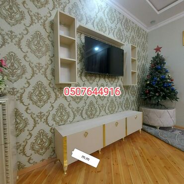 TV altlığı: Yeni, Düz TV altlığı, Polkalı, Laminat, Azərbaycan — 25