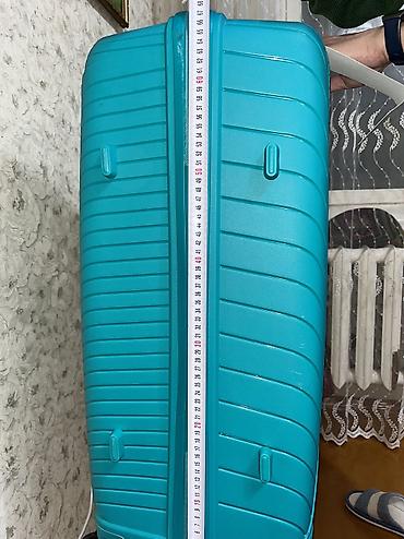 Чемоданы: Чемодан, Новый, Материал: Пластик, Большой (более 70 л), Кодовый замок, С выдвижной ручкой, Вращающиеся колеса на 360° at lalafo.kg — 6 Чемоданы: Чемодан, Новый, Материал: Пластик, Большой (более 70 л), Кодовый замок, С выдвижной ручкой, Вращающиеся колеса на 360° — 6